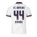 Bayern Munich Josip Stanisic #44 Venkovní Dres 2026-27 Krátkým Rukávem Bayern Munich Josip Stanisic #44 Venkovní Dres 2026-27 Krátkým Rukávem